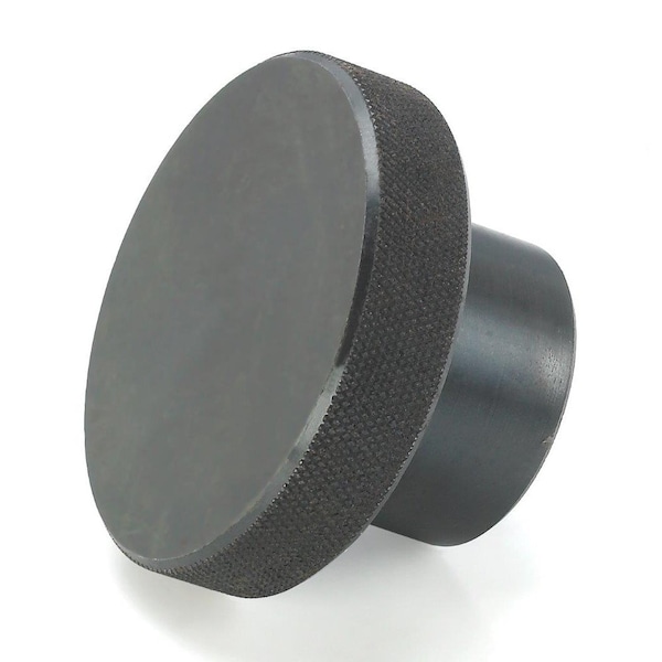 Morton Stainless Steel Knurled Knob with 5/16"18 Tapped Hole, 11/2" Diameter KK34SS Zoro